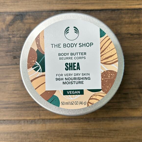 The Body Shop Shea Body Butter 1.62 oz Very Dry Skin Discontinued HTF Mini - Picture 6 of 6